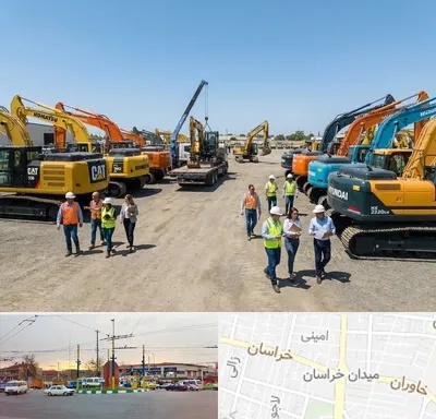 خرید و فروش فروش بیل مکانیکی در میدان خراسان