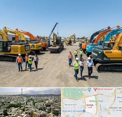 خرید و فروش فروش بیل مکانیکی در گیشا