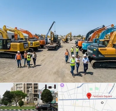 خرید و فروش فروش بیل مکانیکی در میدان فردوسی تهران