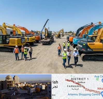 خرید و فروش فروش بیل مکانیکی در فرمانیه