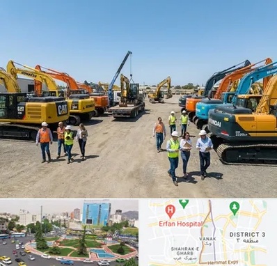 خرید و فروش فروش بیل مکانیکی در ونک 