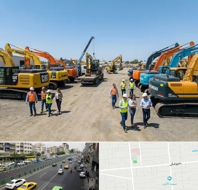 خرید و فروش فروش بیل مکانیکی در خیابان دامپزشکی