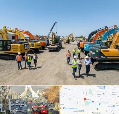 خرید و فروش فروش بیل مکانیکی در خیابان آزادی 