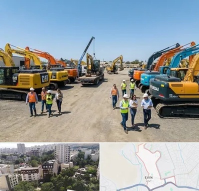 خرید و فروش فروش بیل مکانیکی در اوین 