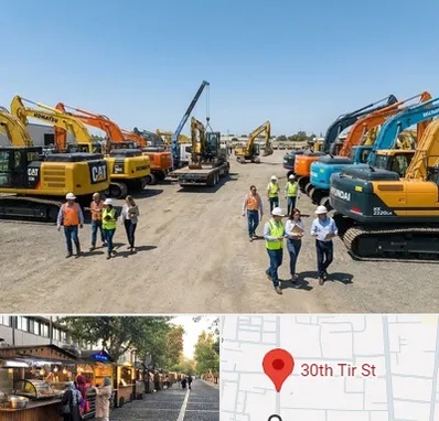 خرید و فروش فروش بیل مکانیکی در سی تیر