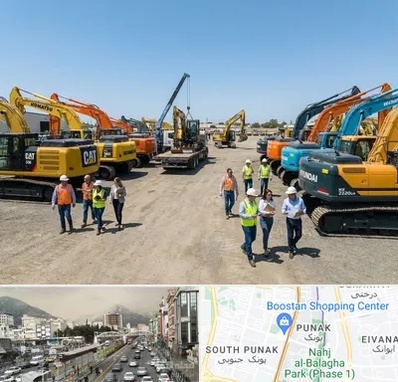 خرید و فروش فروش بیل مکانیکی در پونک