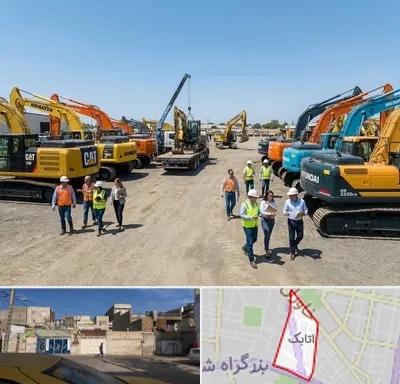 خرید و فروش فروش بیل مکانیکی در اتابک