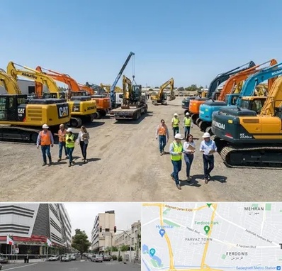 خرید و فروش فروش بیل مکانیکی در بلوار فردوس