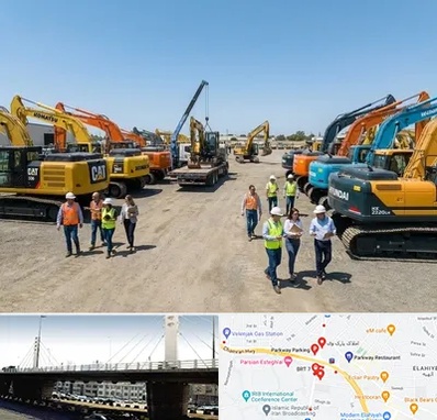 خرید و فروش فروش بیل مکانیکی در پارک وی