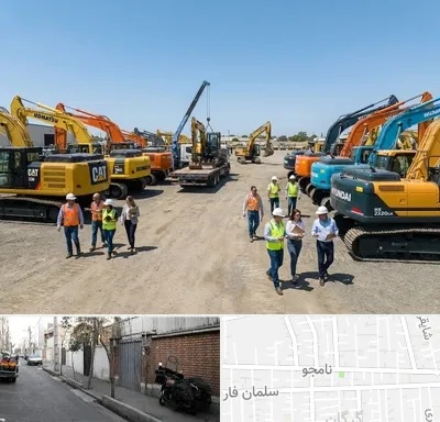 خرید و فروش فروش بیل مکانیکی در خیابان نامجو