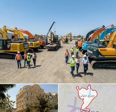خرید و فروش فروش بیل مکانیکی در مینی سیتی