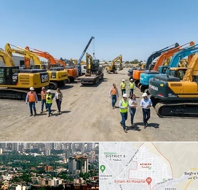 خرید و فروش فروش بیل مکانیکی در عظیمیه کرج