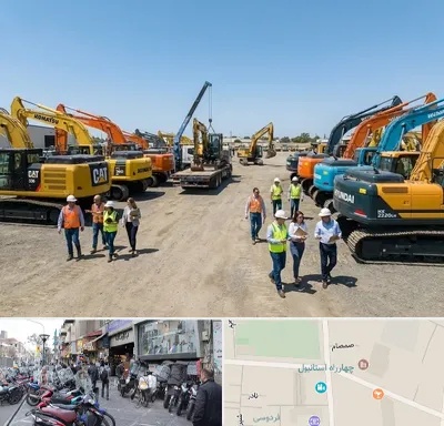 خرید و فروش فروش بیل مکانیکی در چهارراه استانبول