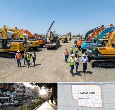 خرید و فروش فروش بیل مکانیکی در خیابان جمالزاده