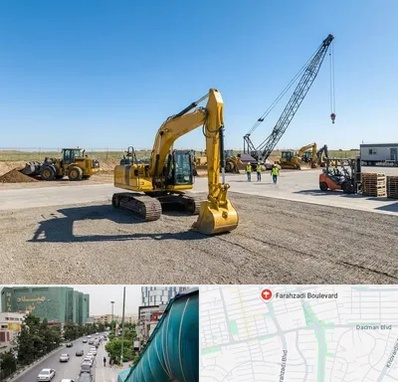 اجاره ماشین سنگین در بلوار فرحزادی 