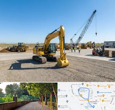 اجاره ماشین سنگین در فلکه گاز رشت 