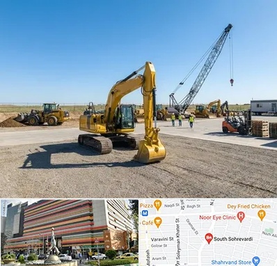 اجاره ماشین سنگین در سهروردی