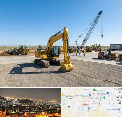 اجاره ماشین سنگین در مارلیک کرج 