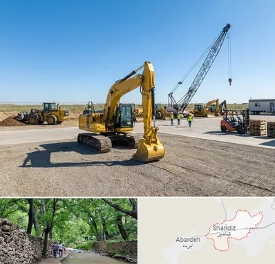 اجاره ماشین سنگین در شاندیز مشهد