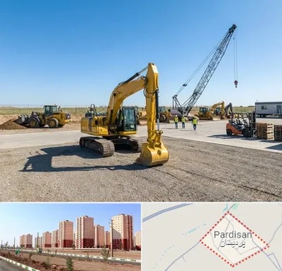 اجاره ماشین سنگین در پردیسان قم 