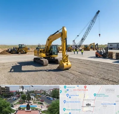اجاره ماشین سنگین در بهارستان