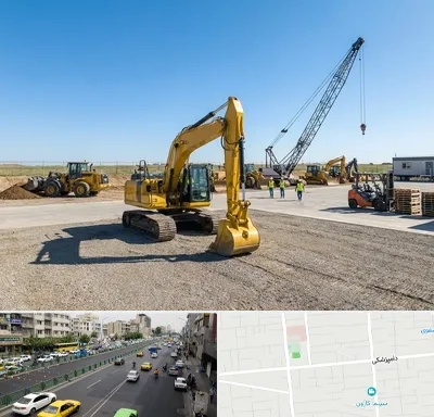 اجاره ماشین سنگین در خیابان دامپزشکی