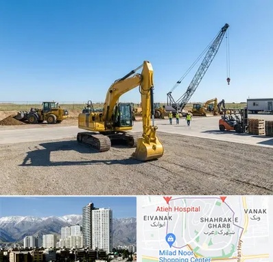 اجاره ماشین سنگین در شهرک غرب