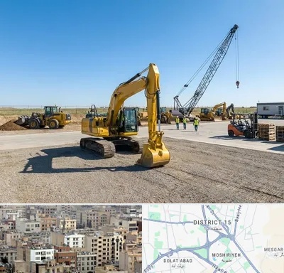 اجاره ماشین سنگین در جنوب شرق تهران