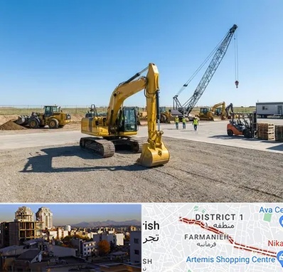 اجاره ماشین سنگین در فرمانیه 