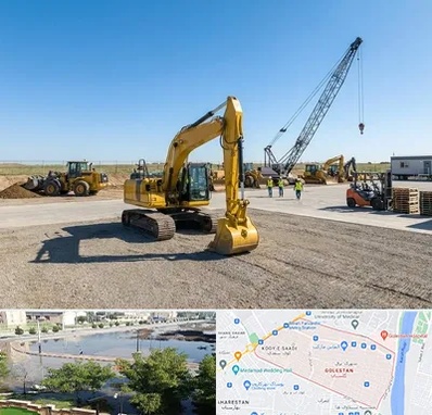 اجاره ماشین سنگین در گلستان اهواز