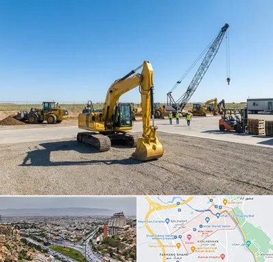 اجاره ماشین سنگین در معالی آباد شیراز