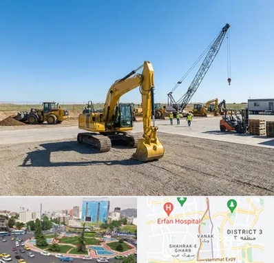 اجاره ماشین سنگین در ونک