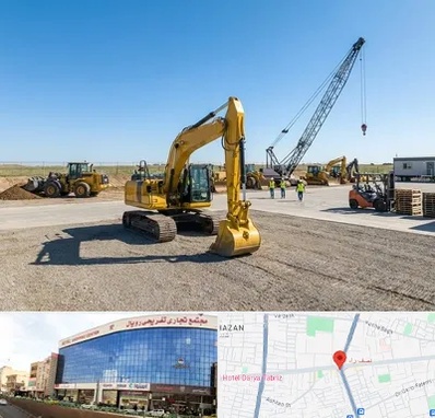 اجاره ماشین سنگین در نصف راه تبریز