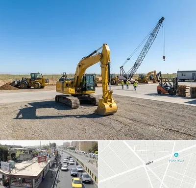 اجاره ماشین سنگین در خیابان دماوند