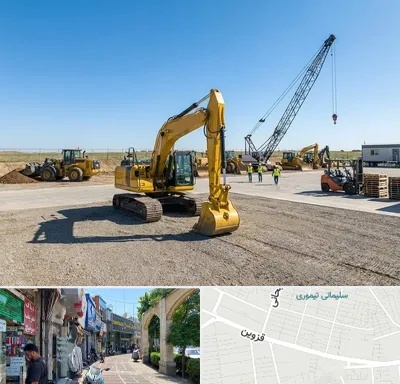 اجاره ماشین سنگین در خیابان قزوین