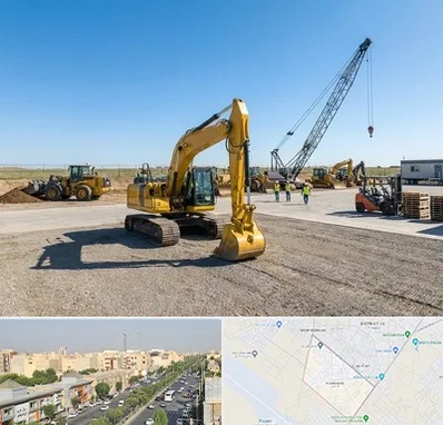 اجاره ماشین سنگین در کیانمهر کرج