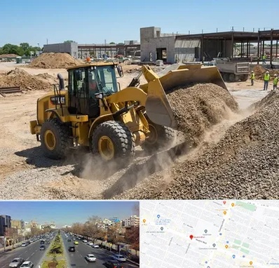 اجاره لودر در بلوار معلم مشهد 