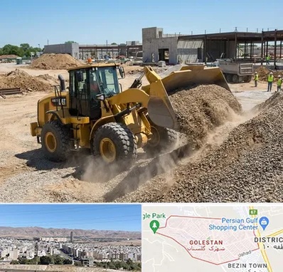 اجاره لودر در شهرک گلستان شیراز 