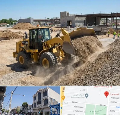 اجاره لودر در افسریه 
