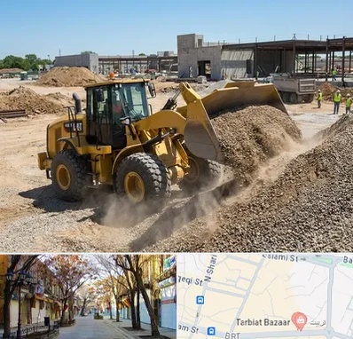 اجاره لودر در تربیت تبریز
