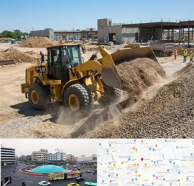 اجاره لودر در میدان انقلاب