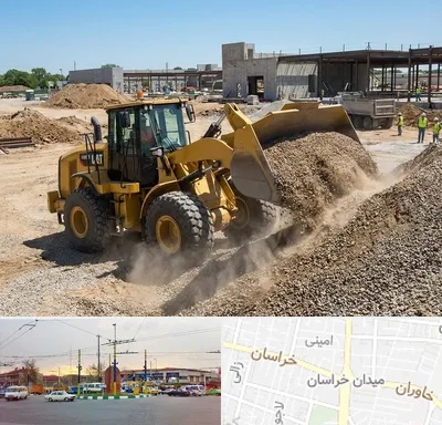 اجاره لودر در میدان خراسان