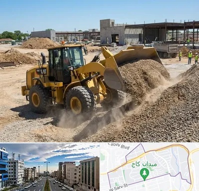 اجاره لودر در سعادت آباد 