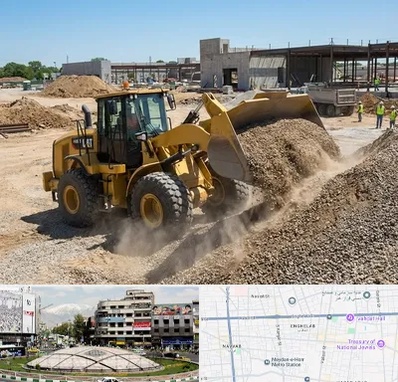 اجاره لودر در مرکز تهران 