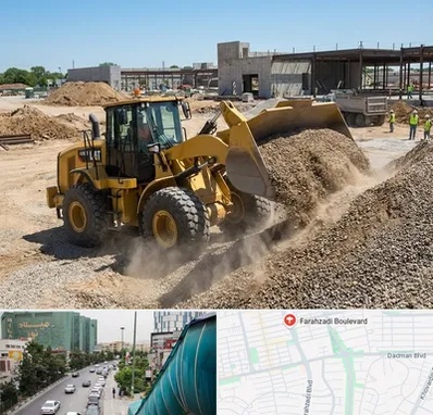 اجاره لودر در بلوار فرحزادی 