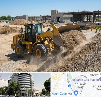 اجاره لودر در قلهک 