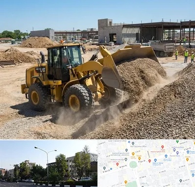 اجاره لودر در میدان کاج