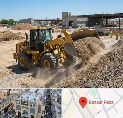 اجاره لودر در بازار رضا مشهد
