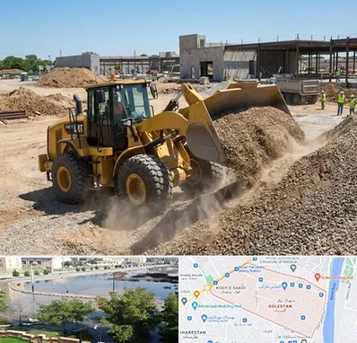 اجاره لودر در گلستان اهواز 