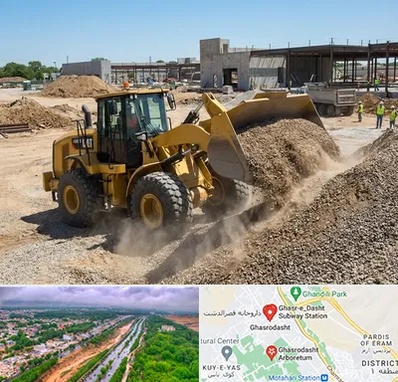 اجاره لودر در قصرالدشت شیراز 